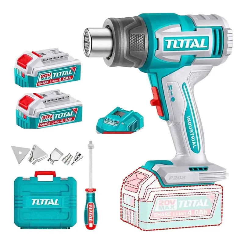 Pistola De Calor 20v Bat+ Carg Total Tbli20085 Turquesa