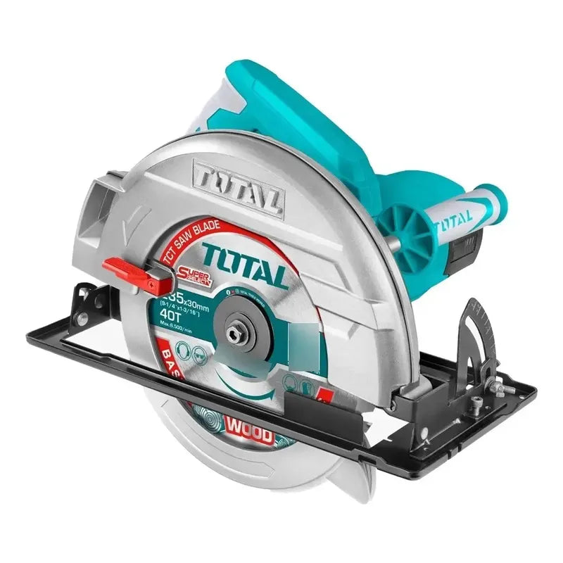Sierra Circular - Total Tools - Ts1222356 Color Turquesa Frecuencia 50 Hz/60 Hz