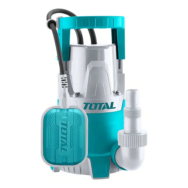 Bomba Sumergible Total De 400 W Para Aguas Limpias, Color Turquesa