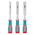 Set Formones Cincel Para Madera 3 Piezas Total