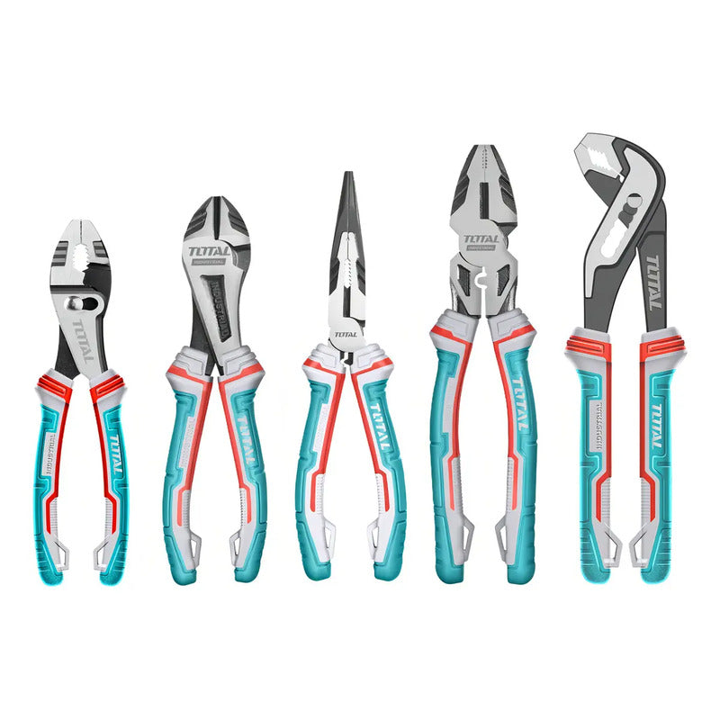 Set De 7 Alicates Marca Total Tos23055