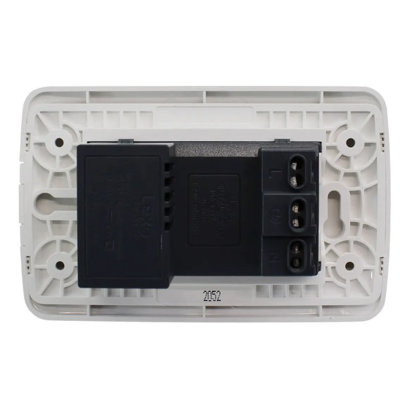 Tomacorriente Dúplex Lexo Con Usb Y Usb-c De 10a Blanco Para Carga De Celulares