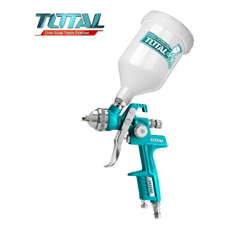Pistola Para Pintar Carga Superior Total Tools Tat10601 Verde