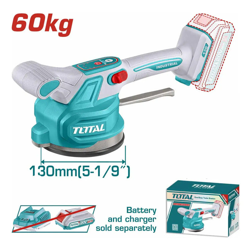 Ventosa Vibradora Para Baldosas Ceramica Porcelana 20v Total