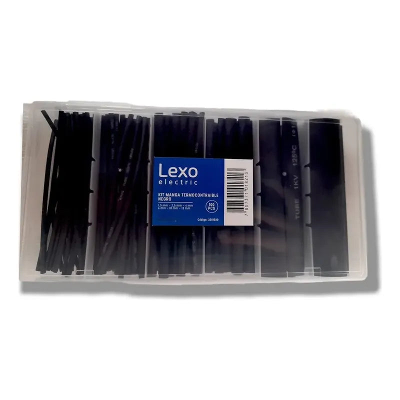 Kit Manga Termocontraible 100 Piezas Lexo Electric