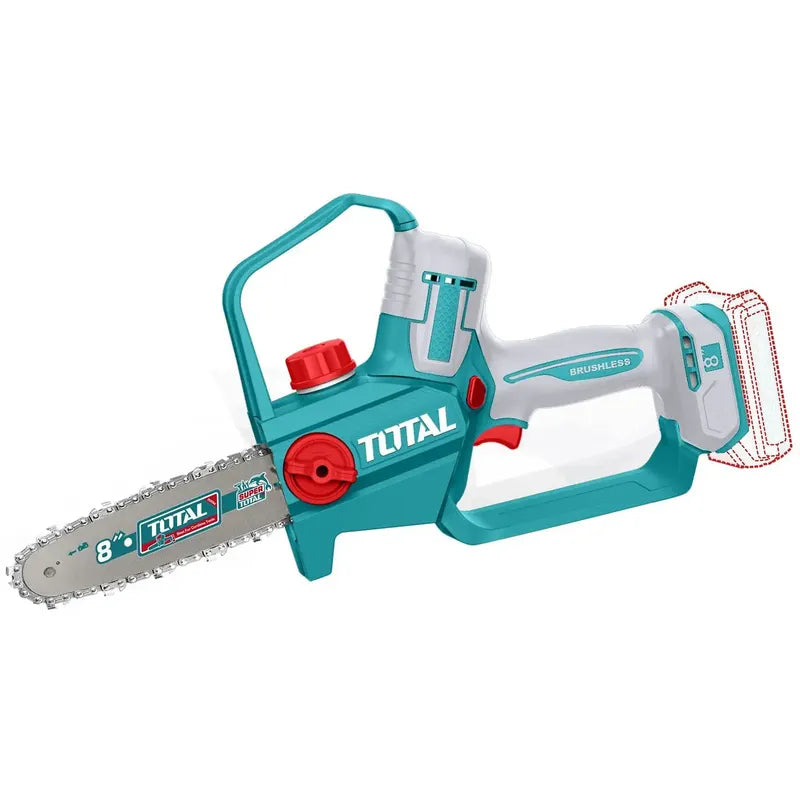 Motosierra 8  Inalámbrica Total 20v Auto Lubricación Turquesa