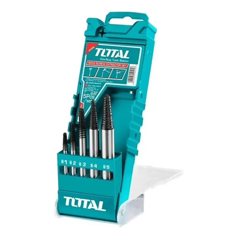 Set Extractores De Pernos Tornillos Cortados 5 Pcs