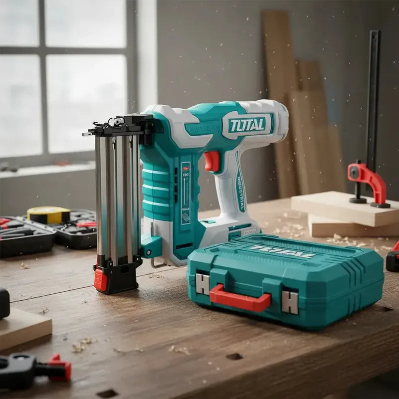 Clavadora Brushless + 1000 Clavos + 2 Accesorios Total
