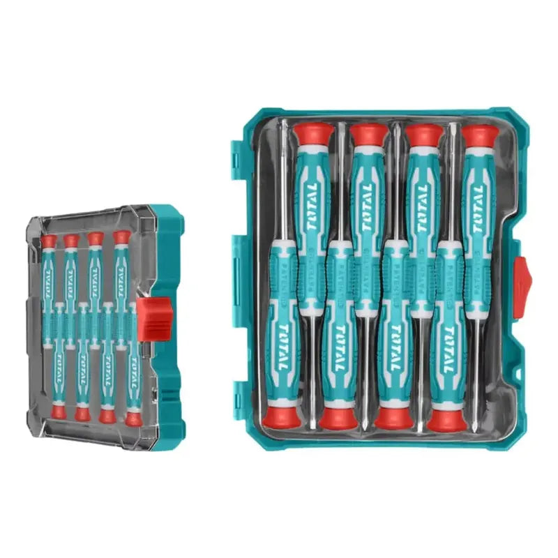 Set De 8 Destornilladores De Precisión Perilleros Total Tht250826