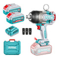 Llave, Pistola De Impacto Inalámbrica Total 20v Industrial - Turquesa