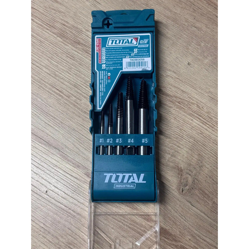 Set Extractores De Pernos Tornillos Cortados 5 Pcs