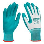 Guantes De Nitrilo Talla Xl Total Turquesa