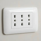 Enchufe Triplex Lexo Blanco 10 16a Toma Corriente Triple Segura Y Resistente Para Instalaciones Eléctricas Domiciliarias