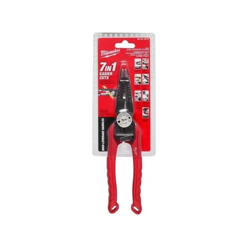 Alicate Combinado De Alta Palanca 7 En 1 48-22-3078 Milwauke