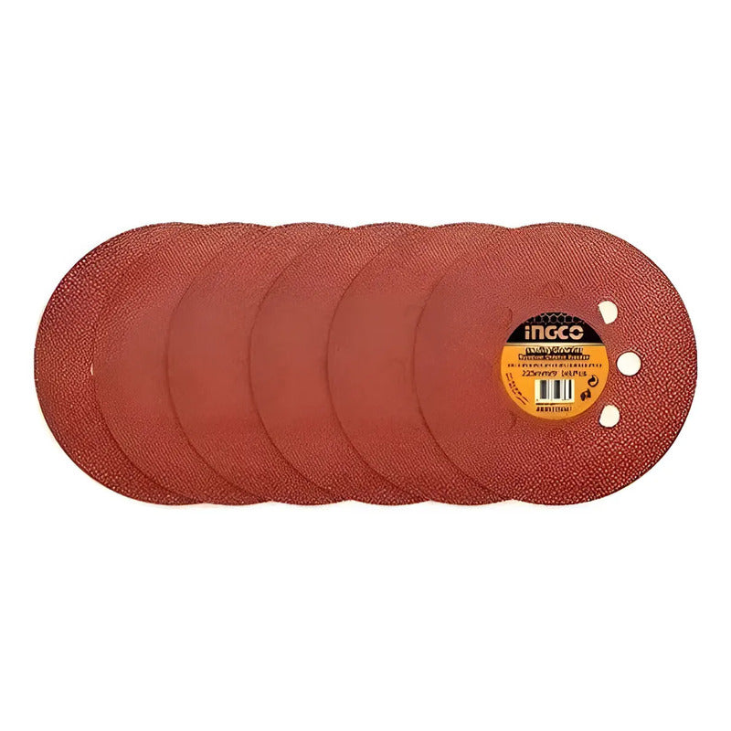 Disco De Lija 225mm 6 Total 240,220,180,120,80,60 1