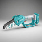 Mini Motosierra De Mano Inalámbrica Total Tgsli20581 Turquesa 5 Pulgadas 130mm Jardín Poda Con 1 Batería 2.0ah Litio-ion Y Cargador