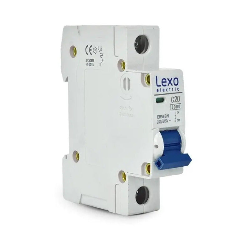 Interruptor Automático Lexo 1x20a 6ka Certificado