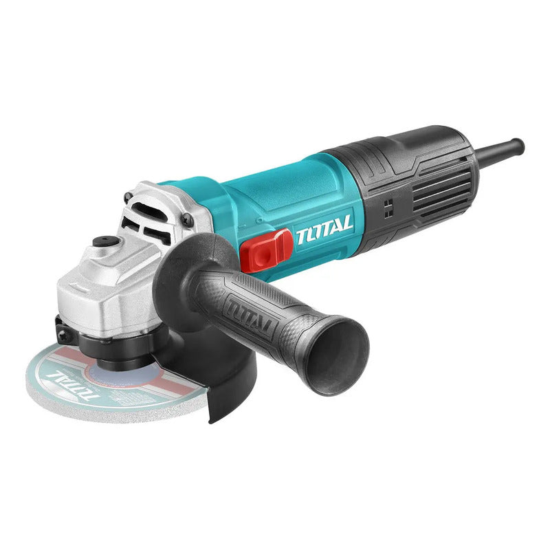 Amoladora Angular Total 1100w - 5 Pulgadas, 125mm, 12.000rpm, Industrial - Tg11012536 Turquesa 50 60hz