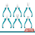 Set Kit Juego Mini Alicates 6 Pzs Total