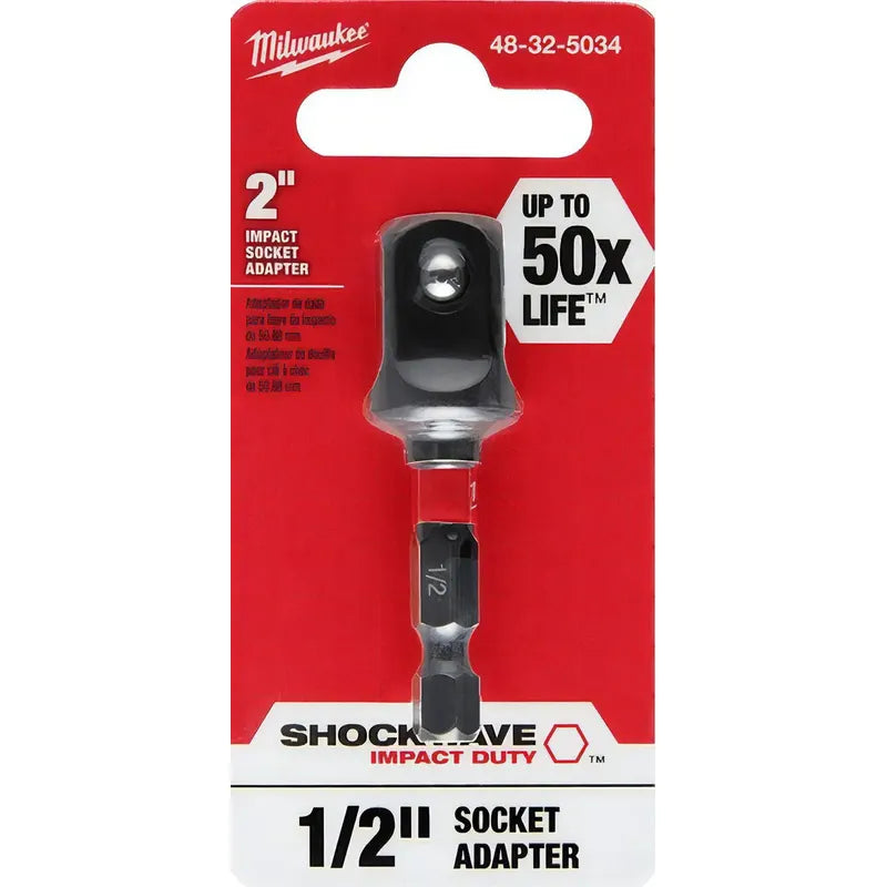 Adaptador Para Dado De Impactode 1/2 Milwaukee 48-32-5034