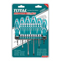 Juego De Destornillador Total 18 Piezas Industrial