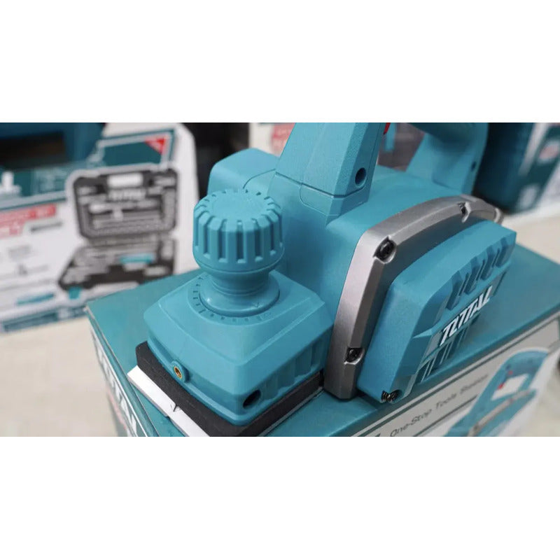 Cepillo Carpintero Electrico 550w Total Tl5508216 Color Azul Petróleo