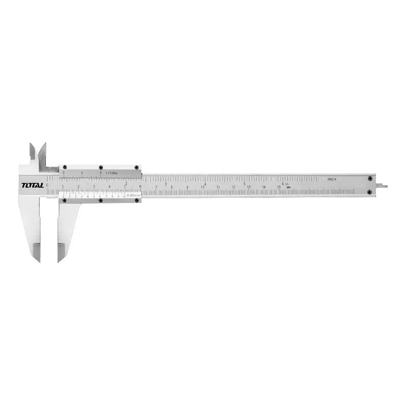 Pie De Metro Vernier Análogo 150mm Total Tmt311501