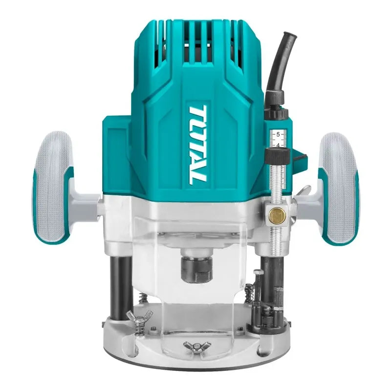 Router Trompo Fresadora De Mano Total 1600w Línea Industrial Encastre 6mm 8mm 12mm 1/4'' Y 1/2'' Tr111216