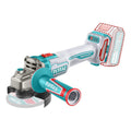 Amoladora Inalámbrica Total 20v Industrial - Motor Brushless Turquesa
