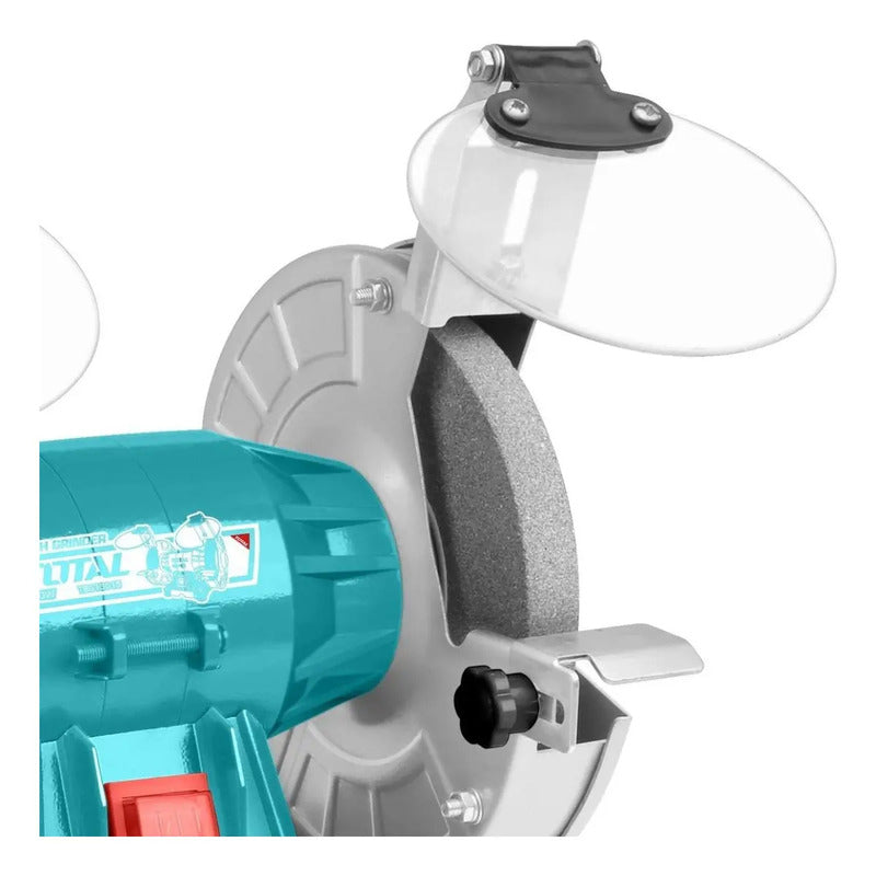Amoladora De Banco 150w 2950rpm Piedra 150mm -sc- Color Turquesa Frecuencia 50 Hz